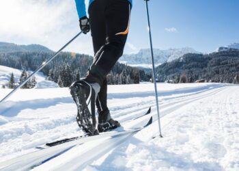 Skifahren zum Jahresstart